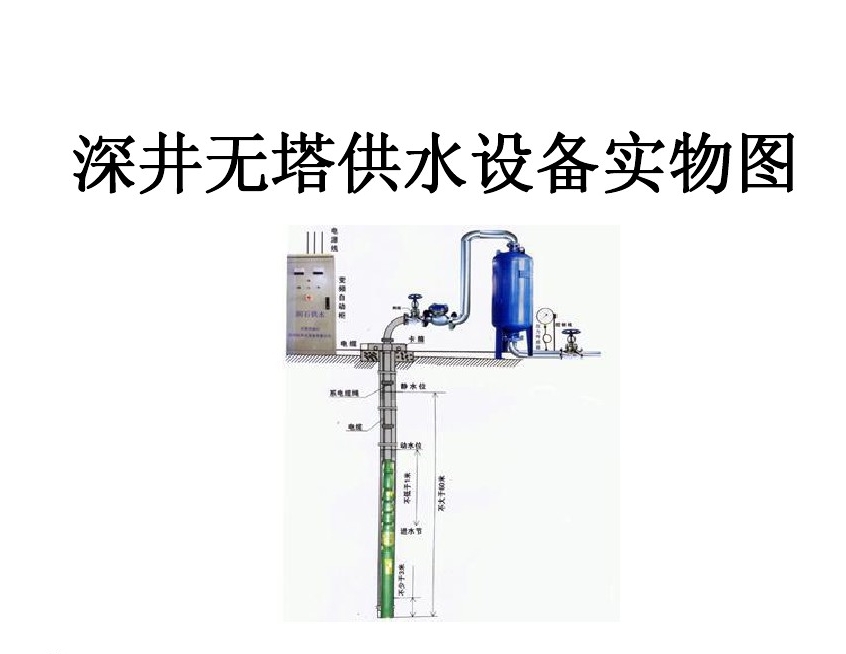 江永县井泵无塔式供水设备